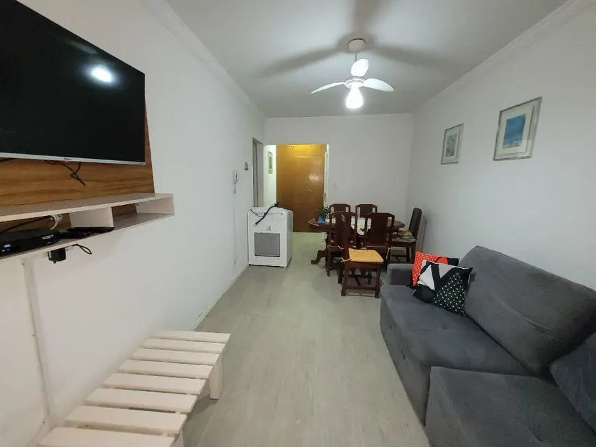 Foto 1 de Apartamento com 1 quarto à venda, 50m2 em Barra Funda, Guaruja - SP