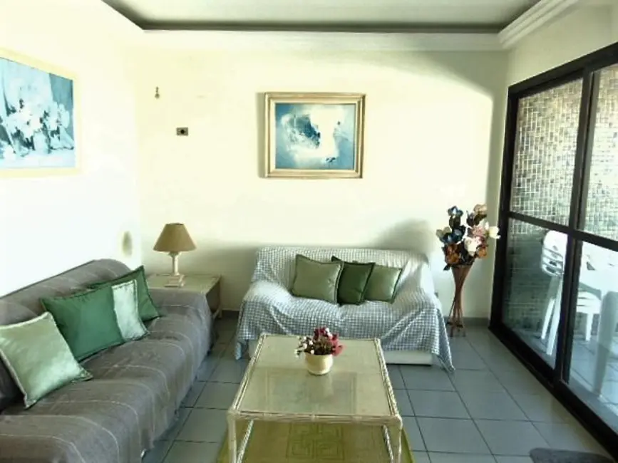 Foto 1 de Apartamento com 3 quartos à venda, 130m2 em Barra Funda, Guaruja - SP