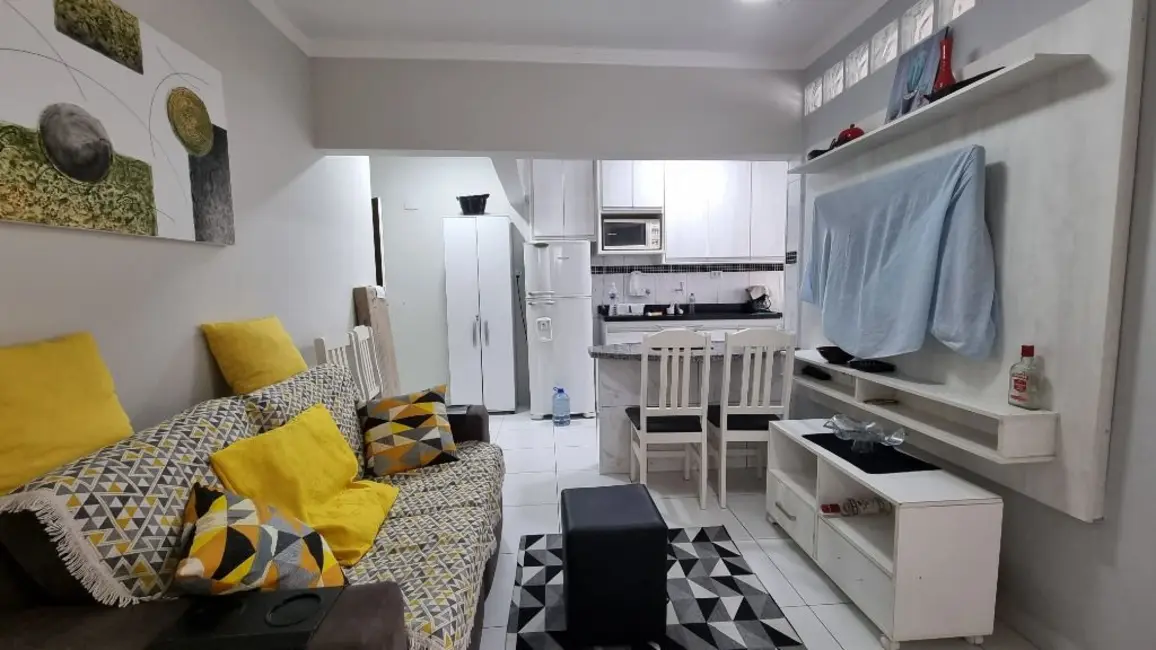 Foto 2 de Apartamento com 2 quartos à venda, 53m2 em Barra Funda, Guaruja - SP