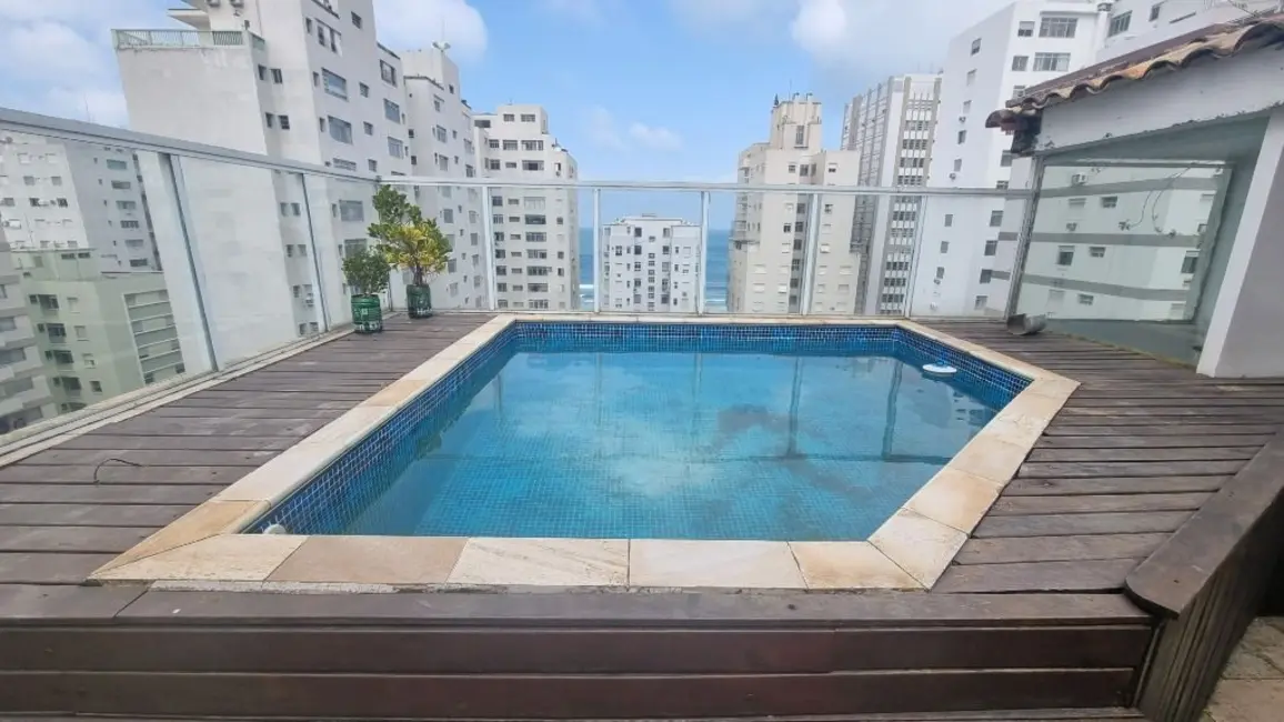 Foto 1 de Cobertura com 2 quartos à venda e para alugar, 180m2 em Guaruja - SP