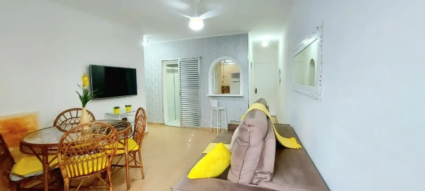 Foto 2 de Apartamento com 2 quartos à venda, 52m2 em Barra Funda, Guaruja - SP