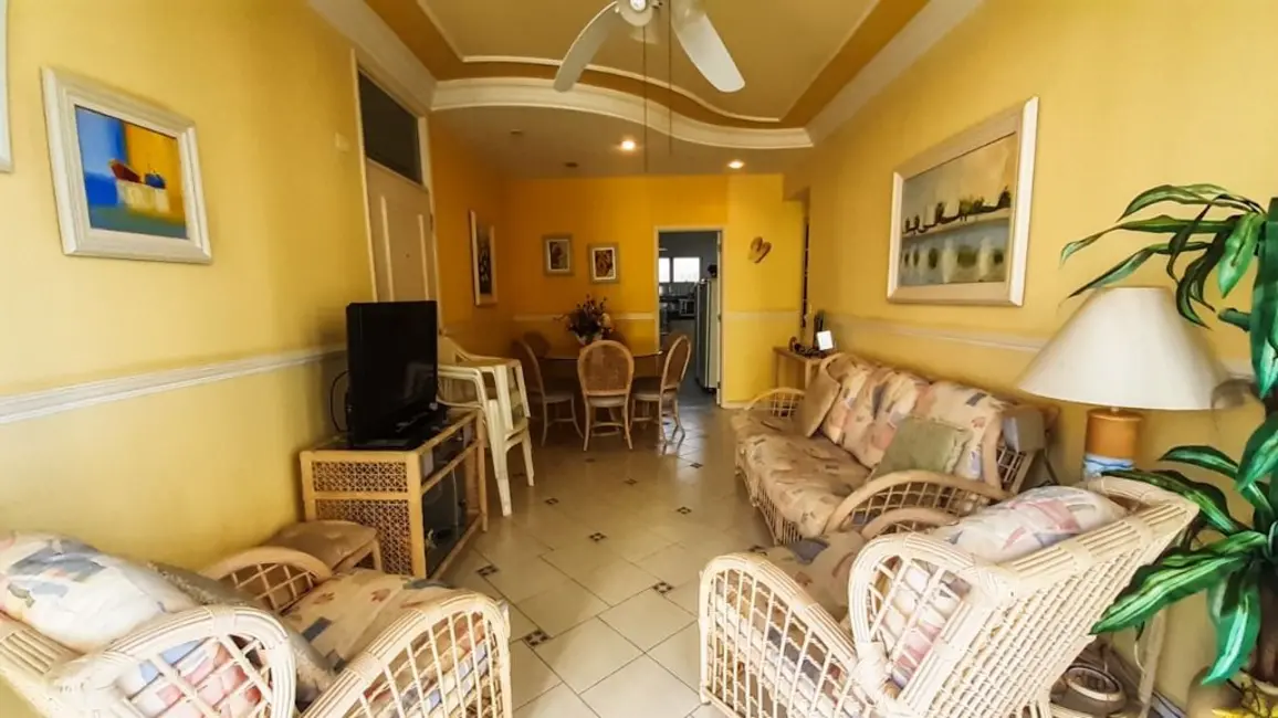 Foto 6 de Apartamento com 3 quartos à venda, 100m2 em Vila Luis Antônio, Guaruja - SP