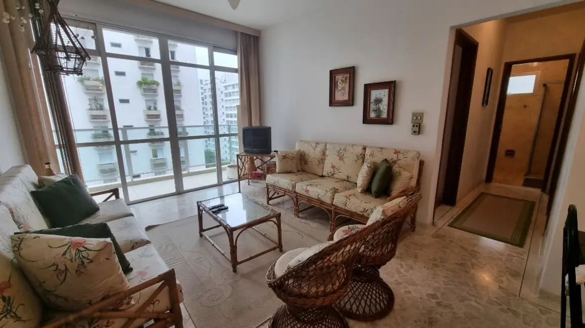 Foto 1 de Apartamento com 2 quartos à venda e para alugar, 90m2 em Barra Funda, Guaruja - SP