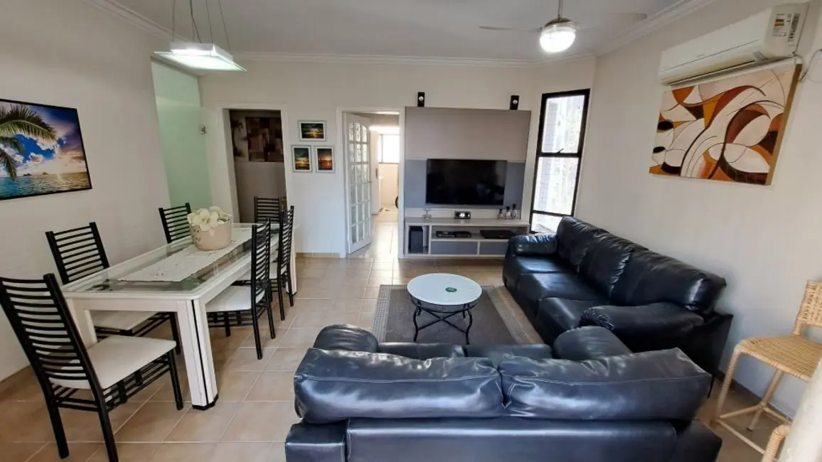 Foto 1 de Apartamento com 3 quartos à venda, 102m2 em Barra Funda, Guaruja - SP