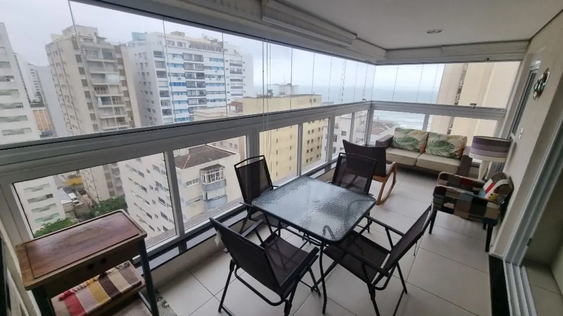 Foto 1 de Apartamento com 3 quartos à venda e para alugar, 105m2 em Guaruja - SP