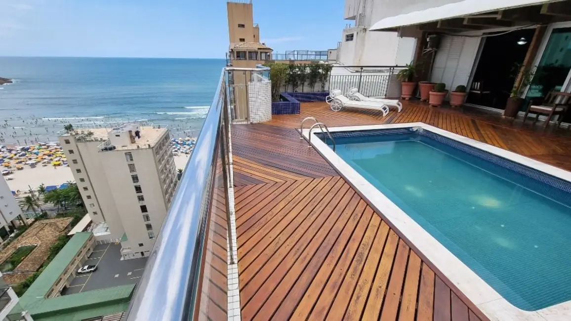 Foto 1 de Cobertura com 3 quartos à venda, 300m2 em Barra Funda, Guaruja - SP