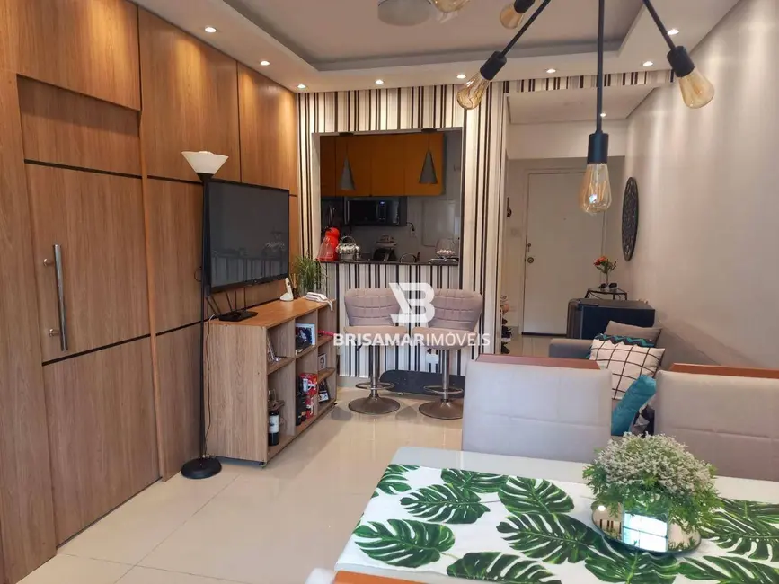 Foto 1 de Apartamento com 2 quartos à venda, 72m2 em Barra Funda, Guaruja - SP