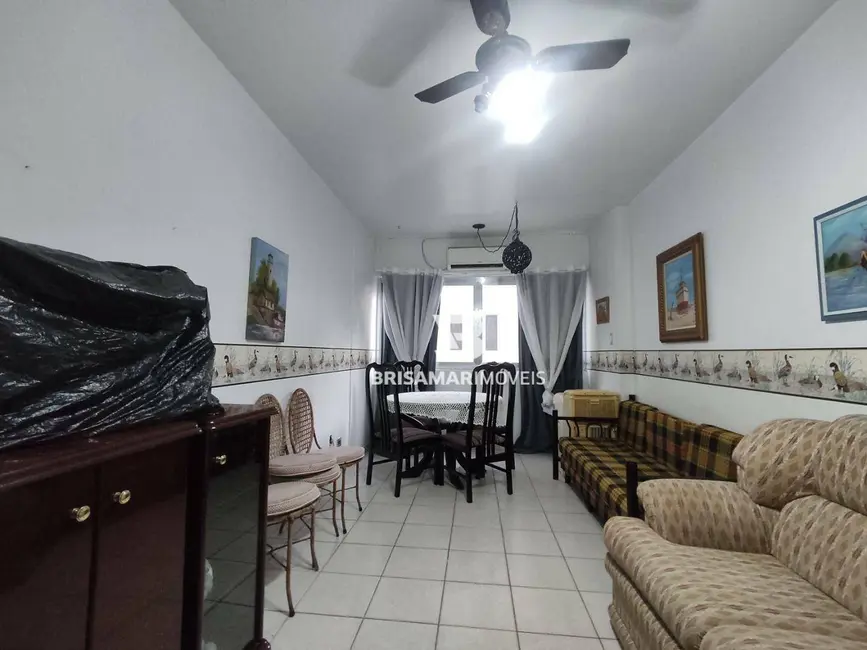 Foto 1 de Apartamento com 1 quarto à venda e para alugar, 45m2 em Barra Funda, Guaruja - SP