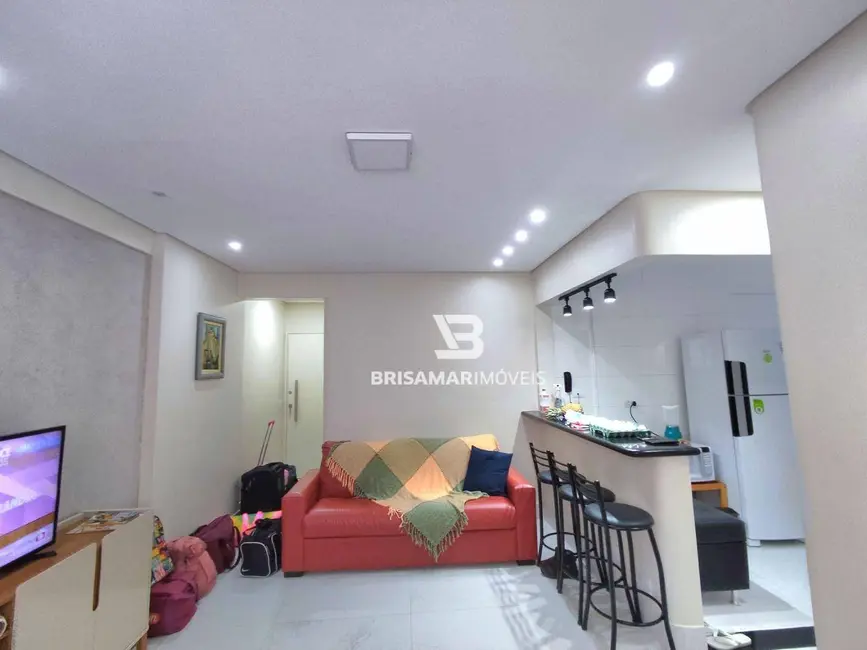 Apartamento com 1 quarto à venda e para alugar, 46m2 em Barra Funda, Guaruja - SP - imagem 4 Foto 4 de Apartamento com 1 quarto à venda e para alugar, 46m2 em Barra Funda, Guaruja - SP