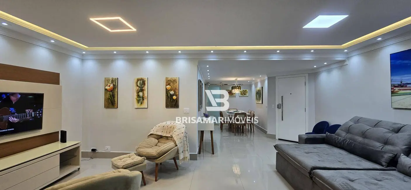 Foto 1 de Apartamento com 3 quartos à venda, 130m2 em Barra Funda, Guaruja - SP