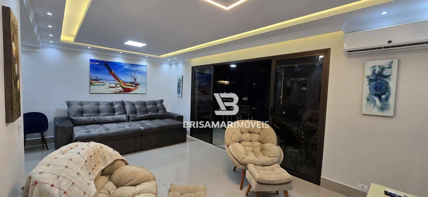 Foto 4 de Apartamento com 3 quartos à venda, 130m2 em Barra Funda, Guaruja - SP