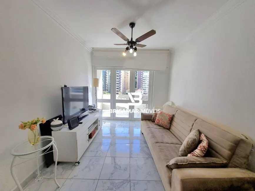 Foto 1 de Apartamento com 1 quarto à venda, 50m2 em Barra Funda, Guaruja - SP