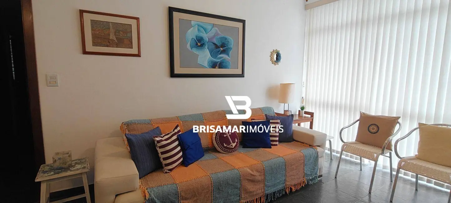 Apartamento com 3 quartos à venda, 100m2 em Barra Funda, Guaruja - SP - imagem 3 Foto 3 de Apartamento com 3 quartos à venda, 100m2 em Barra Funda, Guaruja - SP