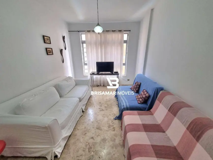 Foto 1 de Apartamento com 1 quarto à venda e para alugar, 75m2 em Barra Funda, Guaruja - SP