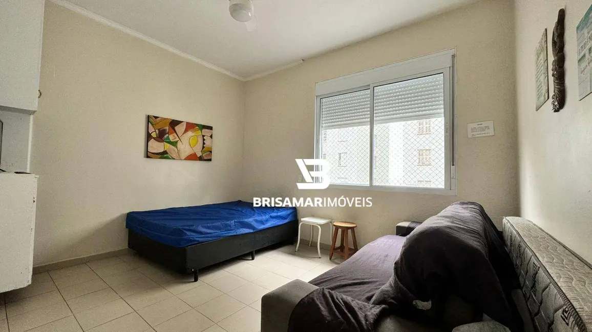 Foto 1 de Kitnet com 1 quarto à venda, 27m2 em Barra Funda, Guaruja - SP