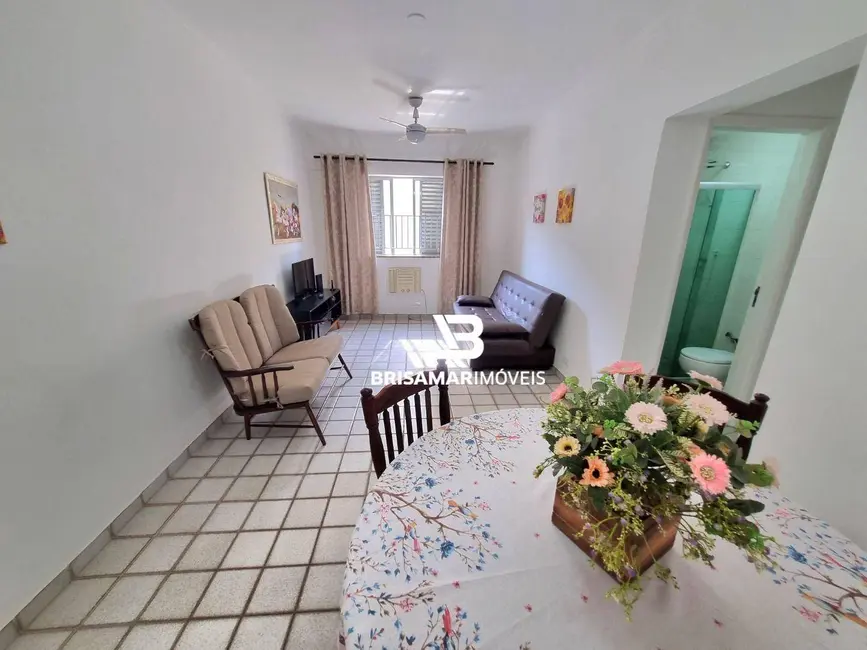 Foto 1 de Apartamento com 1 quarto à venda, 45m2 em Barra Funda, Guaruja - SP