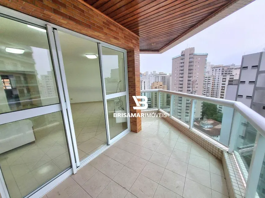 Apartamento com 3 quartos para alugar, 132m2 em Barra Funda, Guaruja - SP - imagem 8 Foto 8 de Apartamento com 3 quartos para alugar, 132m2 em Barra Funda, Guaruja - SP