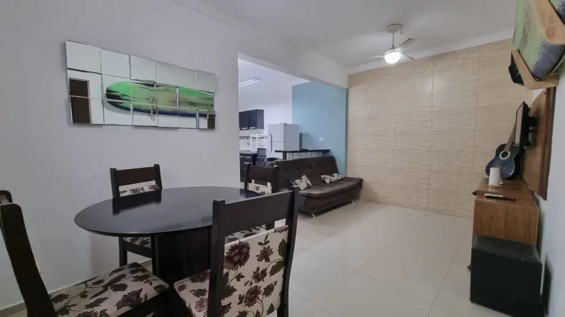 Foto 2 de Apartamento com 1 quarto à venda e para alugar, 45m2 em Barra Funda, Guaruja - SP