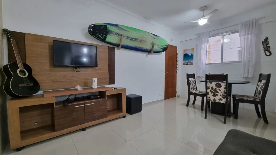 Foto 1 de Apartamento com 1 quarto à venda e para alugar, 45m2 em Barra Funda, Guaruja - SP
