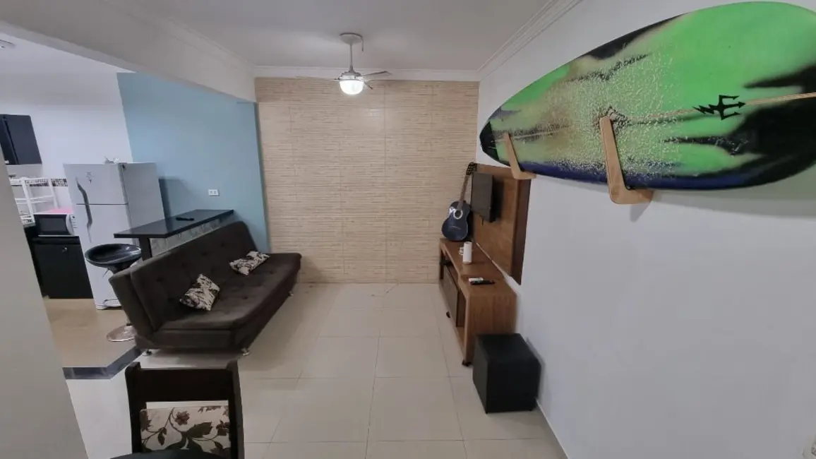 Foto 4 de Apartamento com 1 quarto à venda e para alugar, 45m2 em Barra Funda, Guaruja - SP