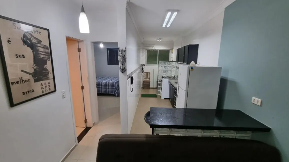 Foto 6 de Apartamento com 1 quarto à venda e para alugar, 45m2 em Barra Funda, Guaruja - SP