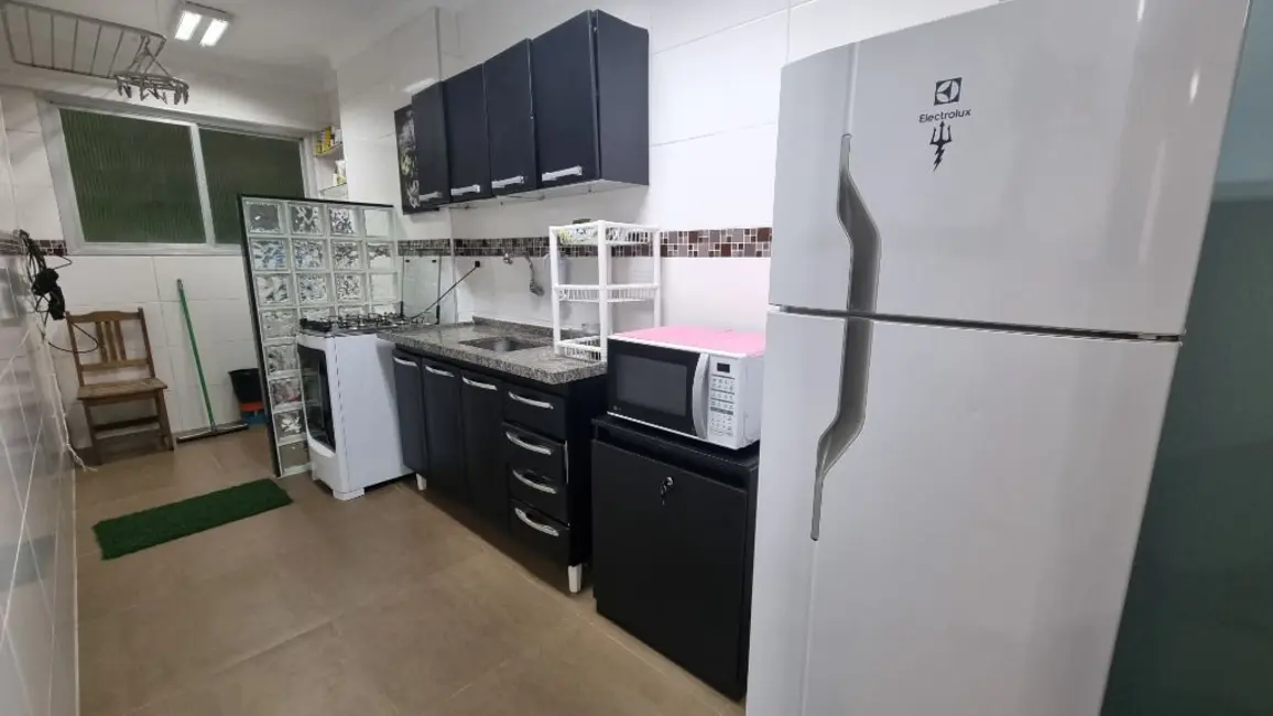 Foto 7 de Apartamento com 1 quarto à venda e para alugar, 45m2 em Barra Funda, Guaruja - SP