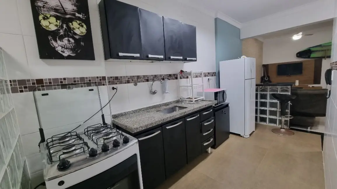 Foto 9 de Apartamento com 1 quarto à venda e para alugar, 45m2 em Barra Funda, Guaruja - SP