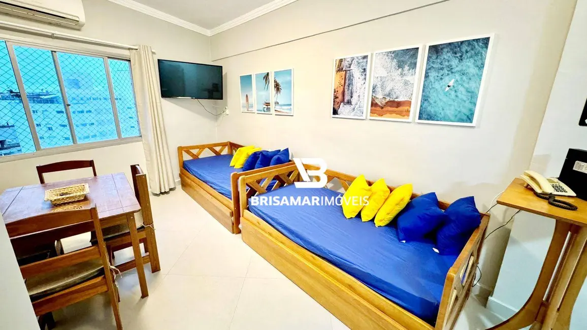 Foto 6 de Loft / Flat com 1 quarto para alugar, 40m2 em Guaruja - SP