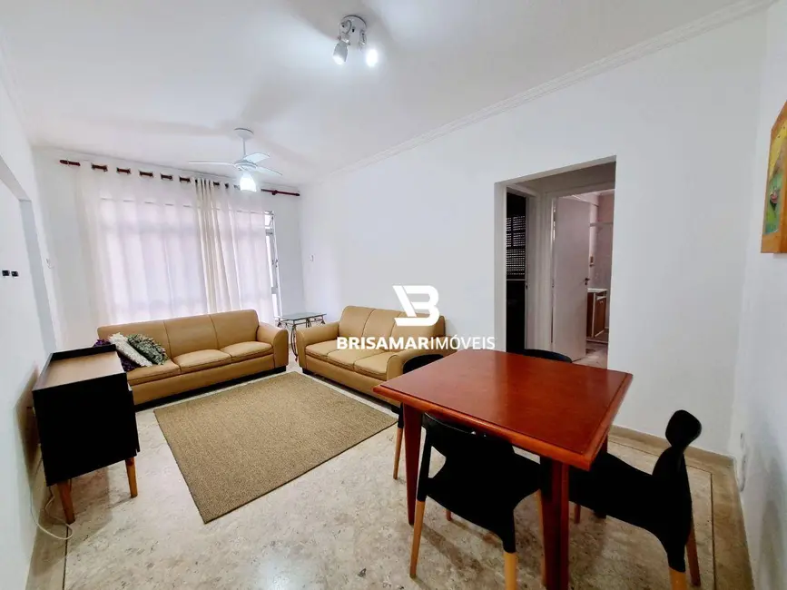 Foto 1 de Apartamento com 1 quarto para alugar, 49m2 em Barra Funda, Guaruja - SP