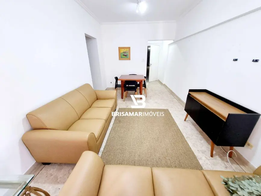 Foto 3 de Apartamento com 1 quarto para alugar, 49m2 em Barra Funda, Guaruja - SP