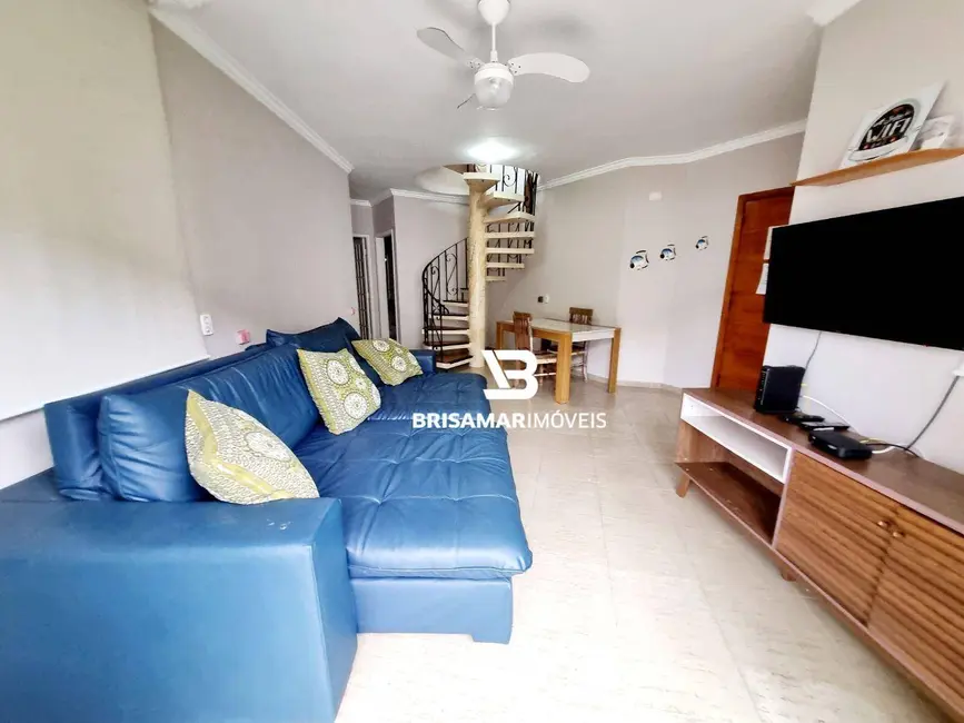 Foto 4 de Cobertura com 3 quartos para alugar, 249m2 em Barra Funda, Guaruja - SP