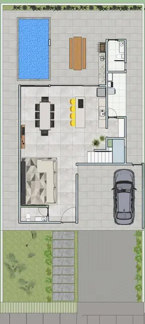 Foto 3 de Casa à venda, 300m2 em Residencial Real Park, Aruja - SP