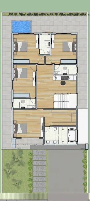 Foto 4 de Casa à venda, 300m2 em Residencial Real Park, Aruja - SP