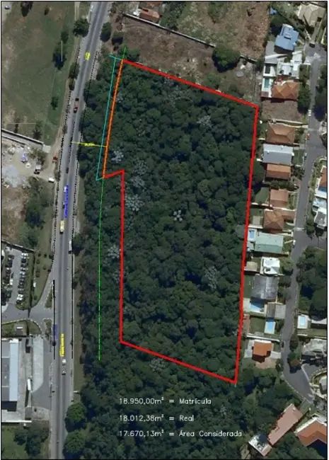 Foto 1 de Terreno / Lote à venda, 17670m2 em Caputera, Aruja - SP