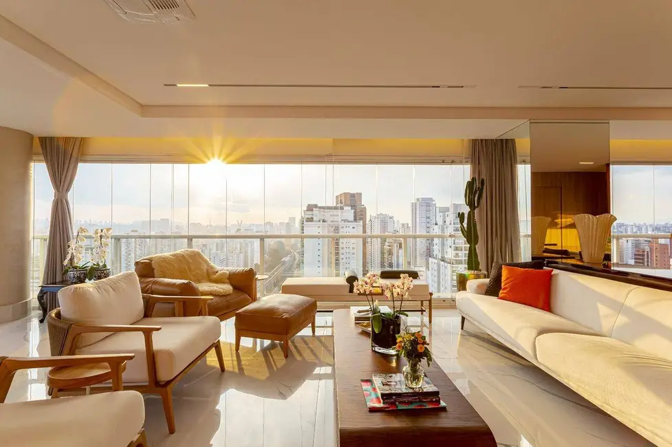 Apartamento com 4 quartos à venda e para alugar, 219m2 em Campo Belo, São Paulo - SP - imagem 7 Foto 7 de Apartamento com 4 quartos à venda e para alugar, 219m2 em Campo Belo, São Paulo - SP
