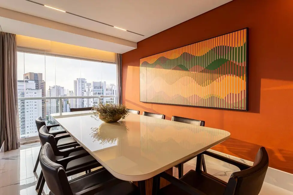 Apartamento com 4 quartos à venda e para alugar, 219m2 em Campo Belo, São Paulo - SP - imagem 4 Foto 4 de Apartamento com 4 quartos à venda e para alugar, 219m2 em Campo Belo, São Paulo - SP