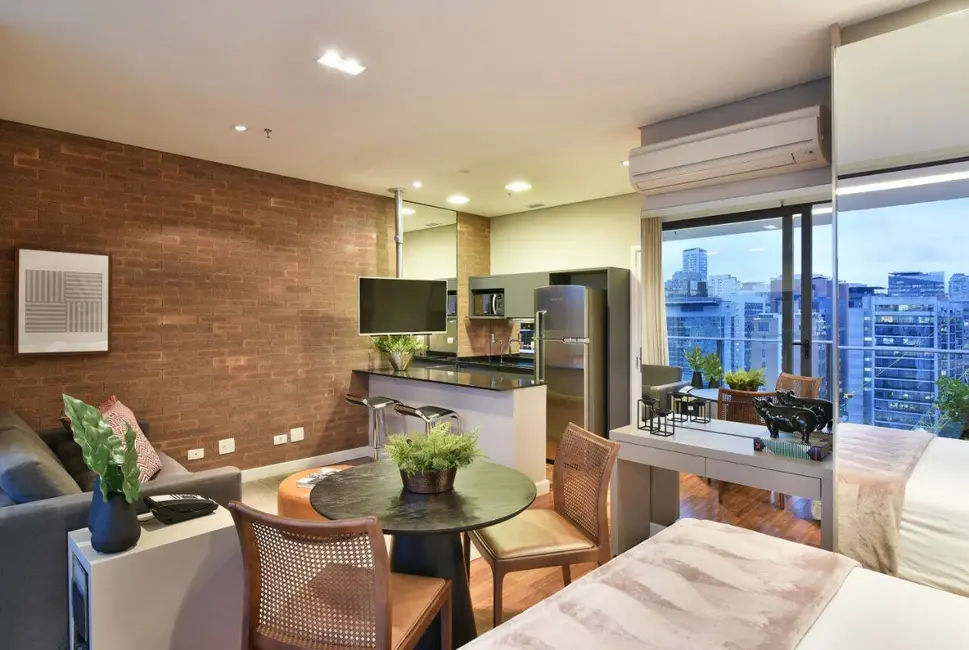 Foto 9 de Apartamento com 1 quarto para alugar, 42m2 em Vila Olímpia, São Paulo - SP