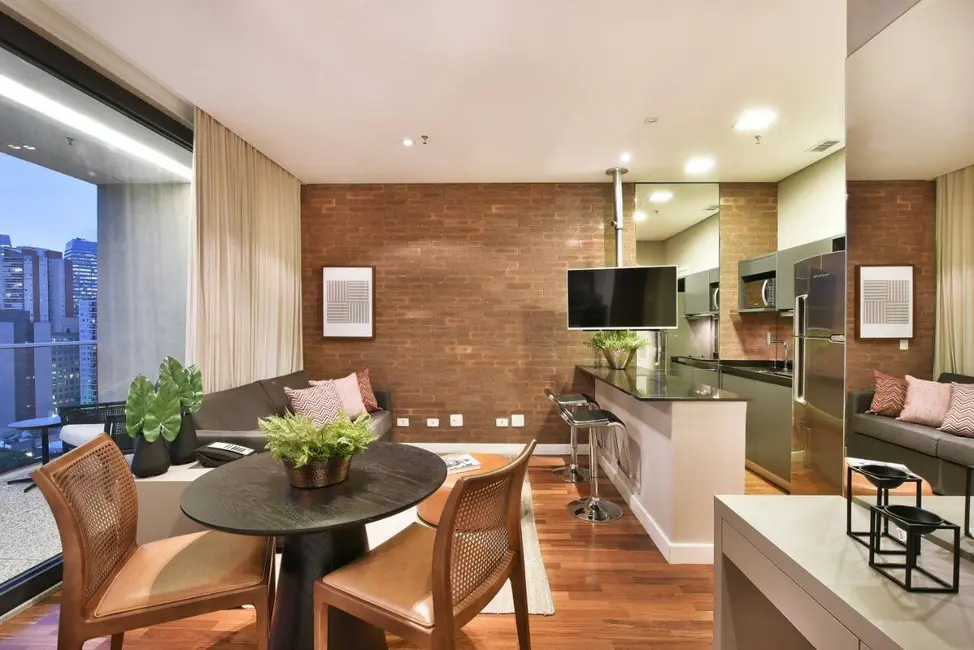 Foto 4 de Apartamento com 1 quarto para alugar, 42m2 em Vila Olímpia, São Paulo - SP