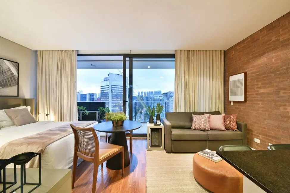 Foto 3 de Apartamento com 1 quarto para alugar, 42m2 em Vila Olímpia, São Paulo - SP