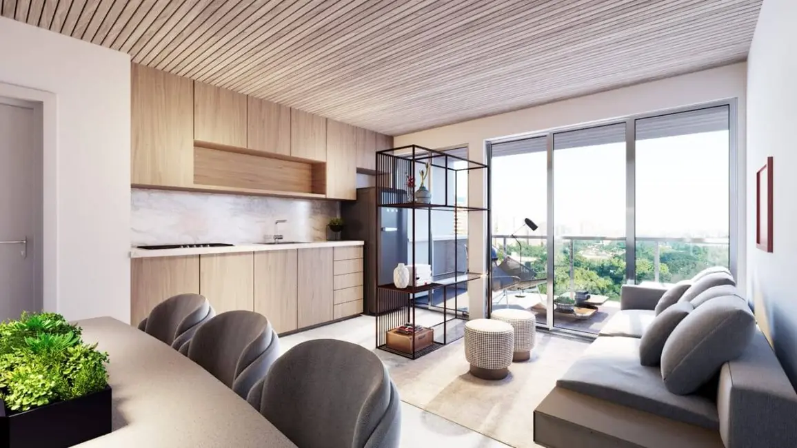 Foto 1 de Apartamento com 1 quarto à venda, 49m2 em Mirandópolis, São Paulo - SP