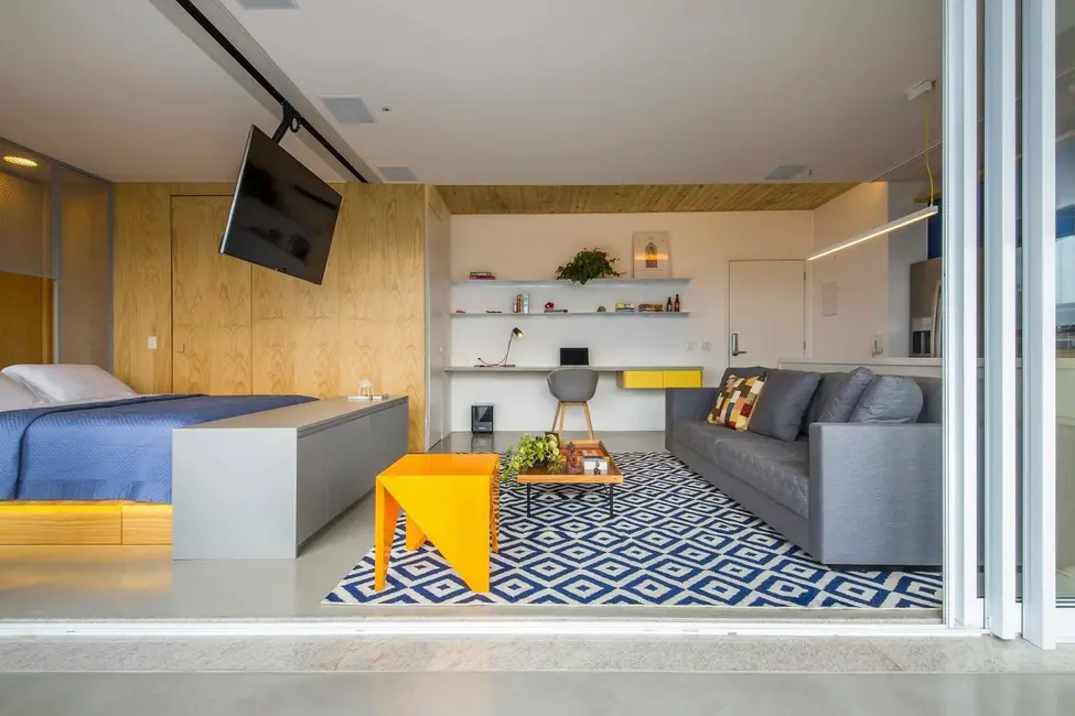 Apartamento com 1 quarto à venda e para alugar, 70m2 em Vila Nova Conceição, São Paulo - SP - imagem 5 Foto 5 de Apartamento com 1 quarto à venda e para alugar, 70m2 em Vila Nova Conceição, São Paulo - SP