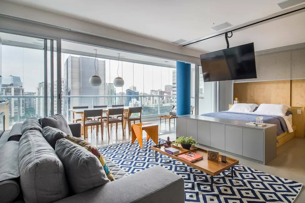 Apartamento com 1 quarto à venda e para alugar, 70m2 em Vila Nova Conceição, São Paulo - SP - imagem 7 Foto 7 de Apartamento com 1 quarto à venda e para alugar, 70m2 em Vila Nova Conceição, São Paulo - SP