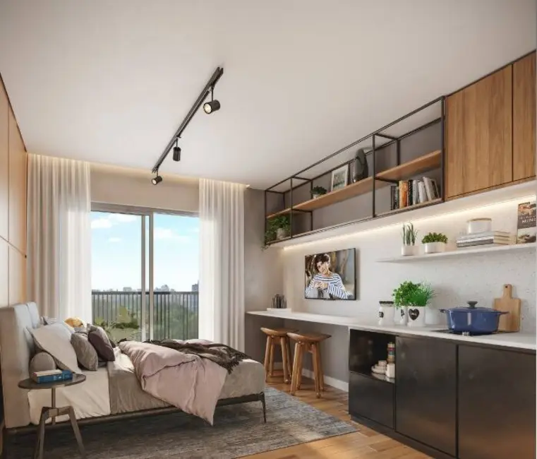 Foto 9 de Apartamento com 1 quarto à venda, 28m2 em Chácara Santo Antônio (Zona Sul), São Paulo - SP