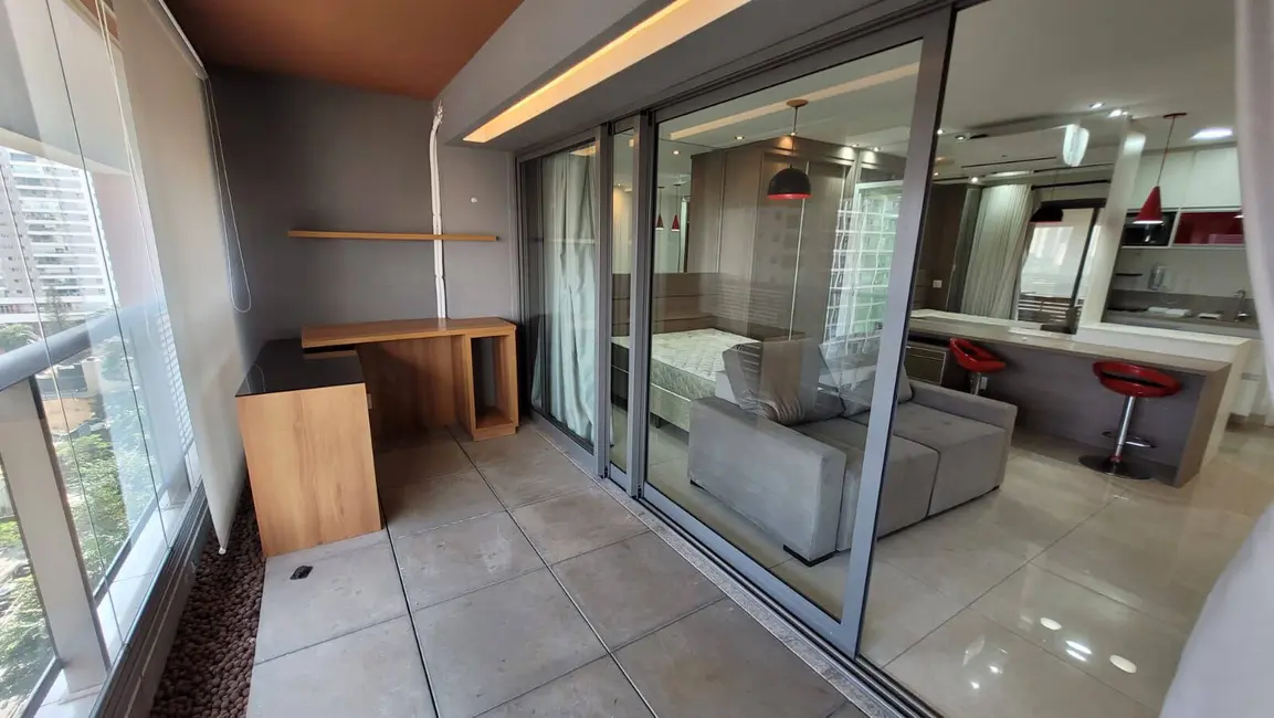 Foto 6 de Apartamento com 1 quarto à venda e para alugar, 40m2 em Brooklin Paulista, São Paulo - SP
