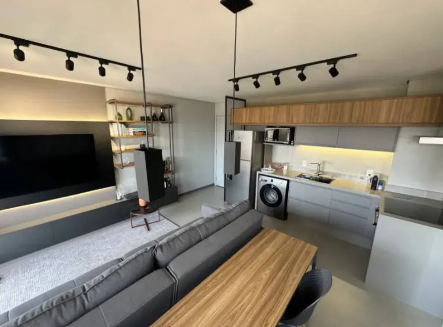 Foto 1 de Apartamento com 1 quarto à venda e para alugar, 45m2 em Santo Amaro, São Paulo - SP
