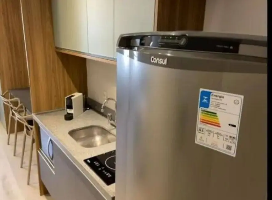 Foto 3 de Apartamento com 1 quarto à venda, 23m2 em Moema, São Paulo - SP