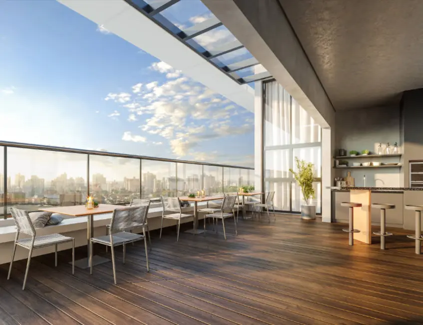 Foto 3 de Apartamento com 1 quarto para alugar, 28m2 em Chácara Santo Antônio (Zona Sul), São Paulo - SP