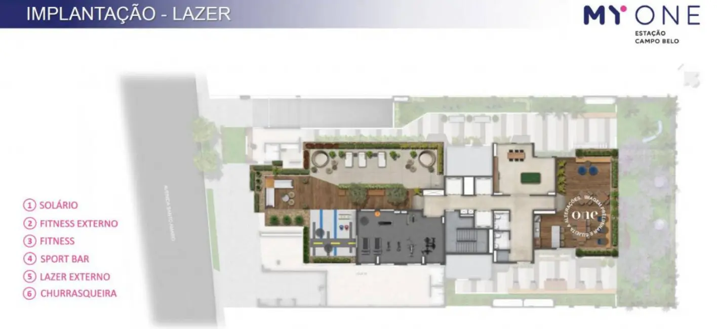 Apartamento com 1 quarto à venda, 30m2 em Brooklin Paulista, São Paulo - SP - imagem 3 Foto 3 de Apartamento com 1 quarto à venda, 30m2 em Brooklin Paulista, São Paulo - SP