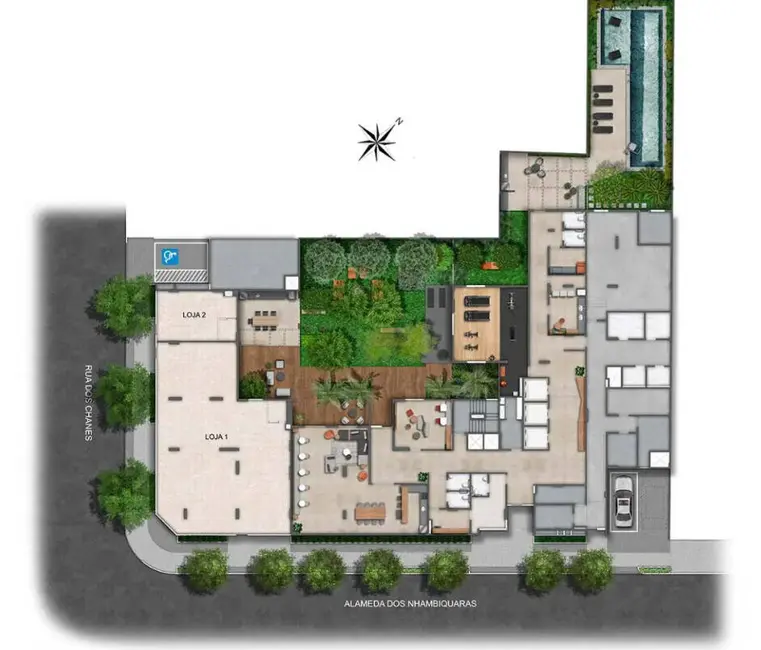 Apartamento com 1 quarto à venda, 28m2 em Moema, São Paulo - SP - imagem 5 Foto 5 de Apartamento com 1 quarto à venda, 28m2 em Moema, São Paulo - SP