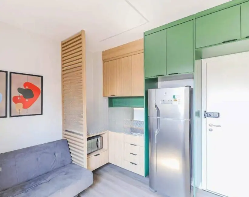 Apartamento com 1 quarto à venda, 28m2 em Chácara Santo Antônio (Zona Sul), São Paulo - SP - imagem 3 Foto 3 de Apartamento com 1 quarto à venda, 28m2 em Chácara Santo Antônio (Zona Sul), São Paulo - SP